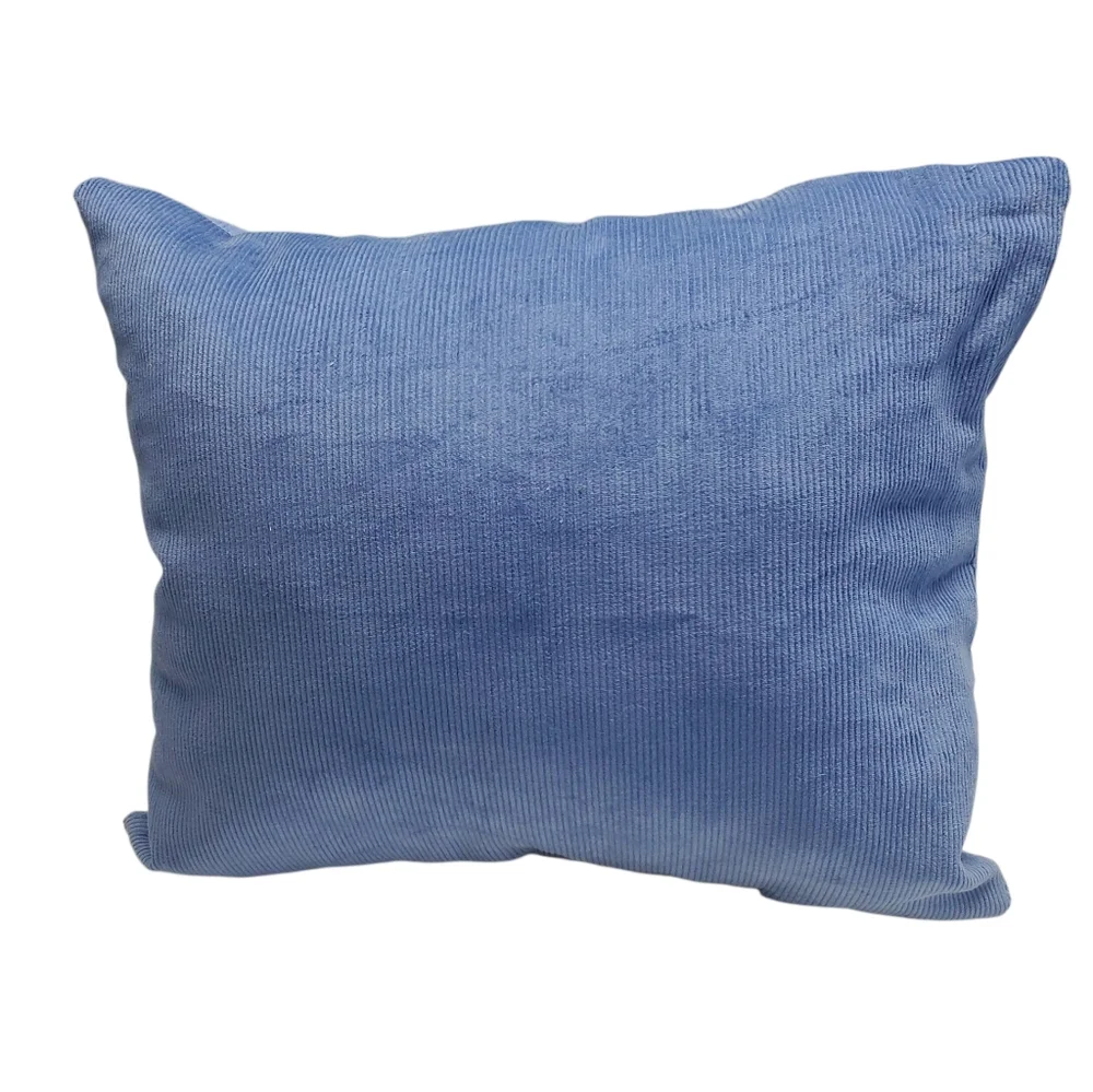 NEW Homemade Snowman Decorative Pillow Set - Blue and White